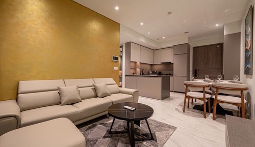 Suite presidencial, 1 habitación, Acceso al salón del club, vistas a la ciudad