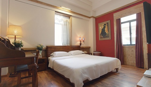 Habitación Confort doble, vistas al jardín
