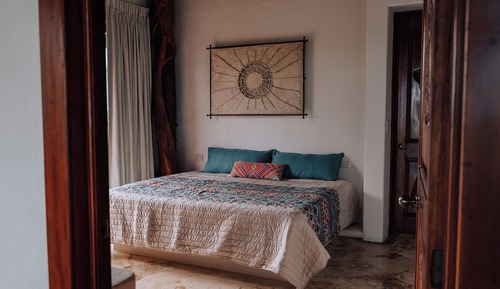Habitación Deluxe doble, 1 cama de matrimonio grande, vistas al parque, en la zona del jardín