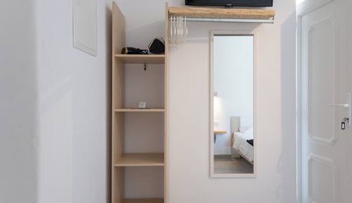Habitación estándar doble, balcón, vistas al jardín