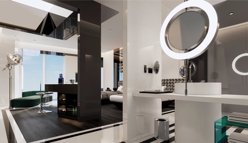 Habitación básica con 2 camas individuales, vistas al río