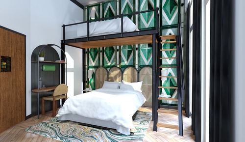 Habitación cuádruple estándar
