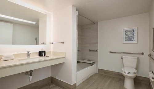 Habitación, 1 cama de matrimonio, bañera (Mobility & Hearing)