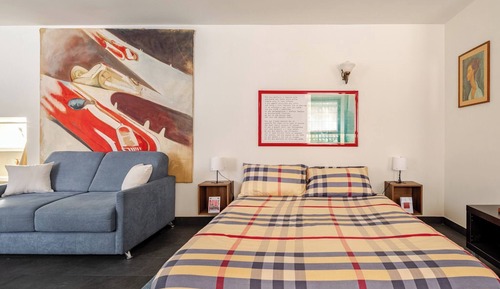 Apartamento, 1 habitación, balcón, vistas al jardín