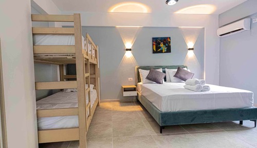 Habitación cuádruple familiar
