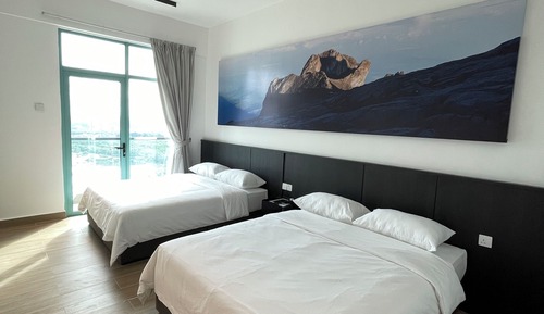 Suite Deluxe, 1 habitación, balcón, vistas a la ciudad