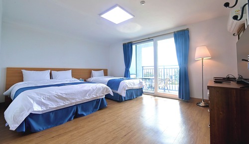 Suite Signature, cocina, vistas al mar