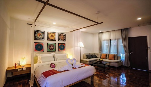 Habitación doble, balcón