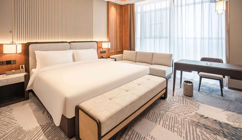 Habitación ejecutiva, 1 cama de matrimonio grande con sofá cama, no fumadores