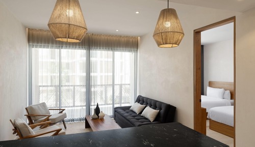 Suite, 2 habitaciones, no fumadores, vistas a la piscina