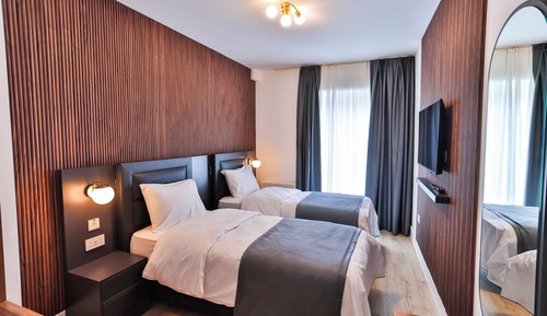 Habitación con 1 cama doble o 2 individuales