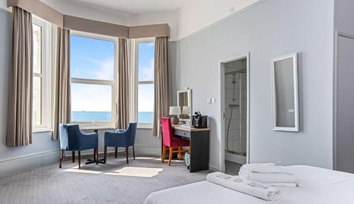 Habitación superior, vistas al mar