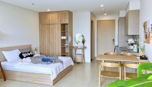Apartamento, 1 habitación, balcón, vistas a la ciudad