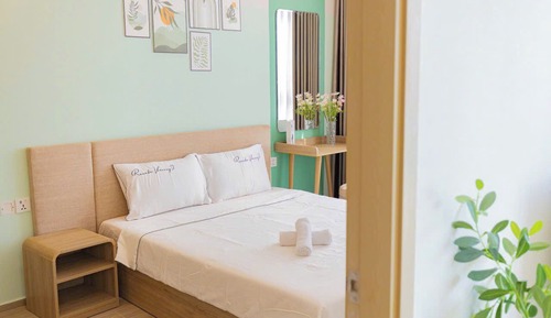 Apartamento, 3 habitaciones, balcón, vistas al mar