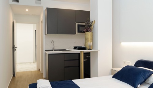 Habitación doble, microondas, vistas a la ciudad