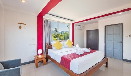 Apartamento, vistas al mar