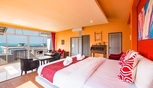 Apartamento, balcón, vistas al mar