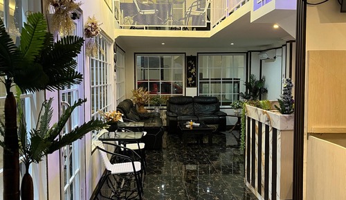 Habitación de lujo, balcón