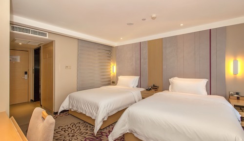 Habitación de lujo con 2 camas individuales, vistas a la ciudad