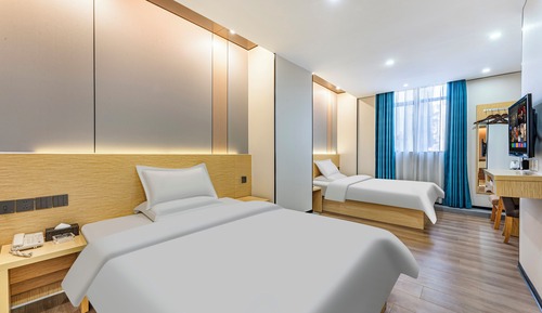 Habitación de lujo con 2 camas individuales