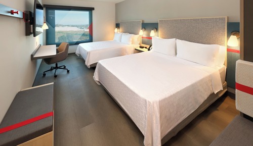 Habitación estándar, 2 camas de matrimonio