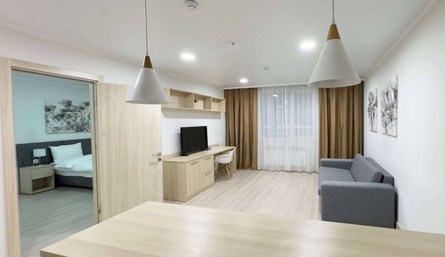 Suite ejecutiva, 1 cama de matrimonio con sofá cama