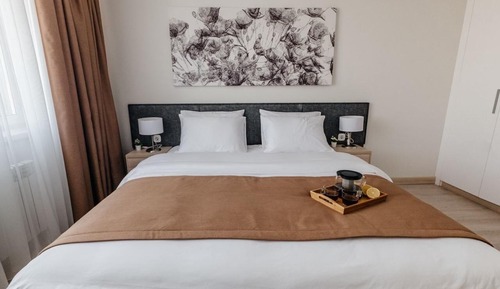 Suite, 1 cama de matrimonio con sofá cama