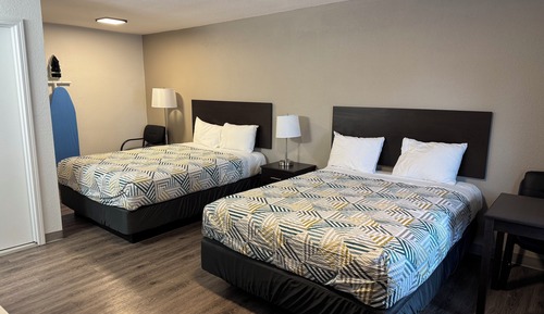 Habitación estándar, 2 camas de matrimonio, no fumadores