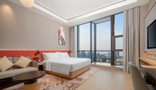 Habitación superior, 1 cama de matrimonio grande