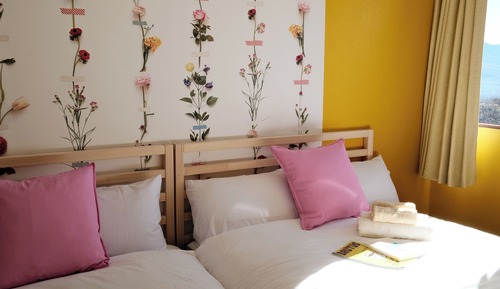 Habitación Deluxe con 2 camas individuales, vistas a la montaña