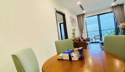 Apartamento familiar, 2 habitaciones, vistas al parque