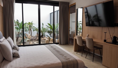 Suite junior, vistas al jardín