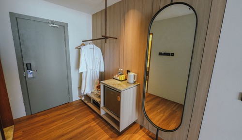 Habitación estándar con 2 camas individuales, vistas a la montaña