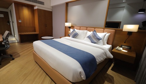 Habitación, 1 cama de matrimonio grande, accesible para personas con discapacidad