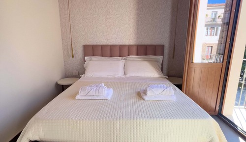 Habitación familiar, balcón