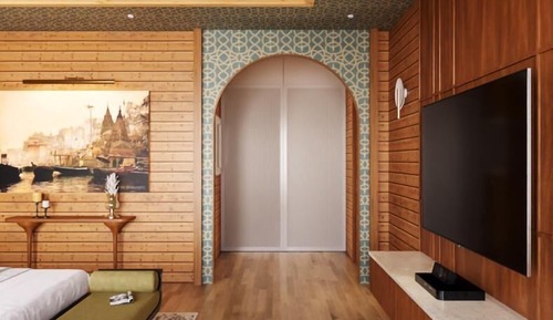 Wooden cottage