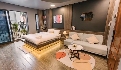 Apartamento Deluxe, vistas al jardín