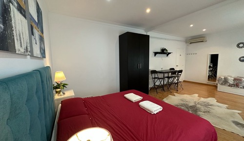 Habitación cuádruple, baño compartido