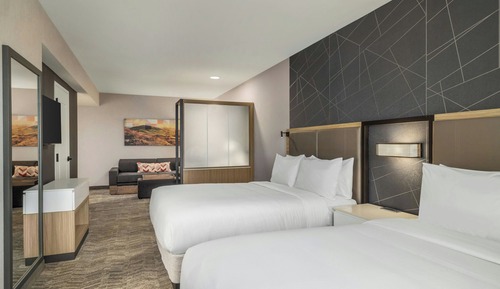 Suite estudio, varias camas