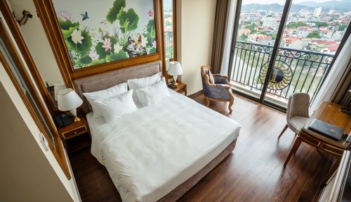 Habitación Deluxe, balcón, vistas al lago