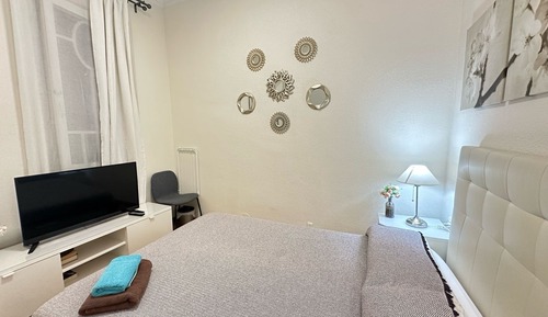 Habitación doble, baño compartido