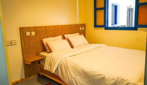 Habitación económica con 2 camas individuales, vistas al mar