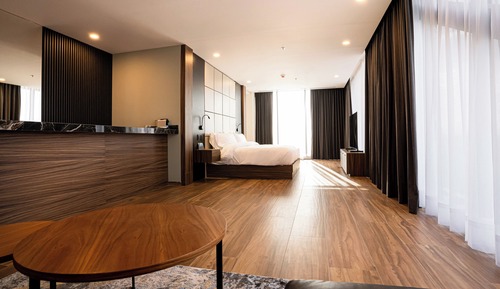 Habitación, 2 camas de matrimonio, no fumadores