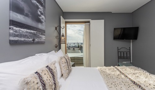 Habitación Deluxe con 1 cama doble o 2 individuales, no fumadores, vistas a la playa