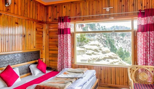 Habitación de lujo doble, patio, vistas a la montaña