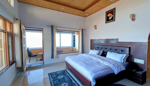 Habitación Premium doble, patio, vistas a la montaña