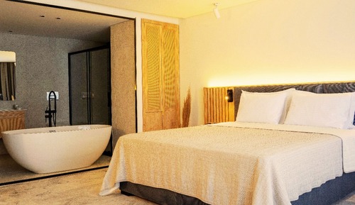 Habitación Deluxe doble, bañera