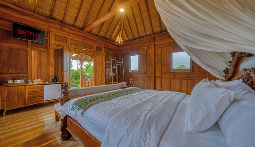 Villa tradicional, 1 cama de matrimonio, vistas al jardín