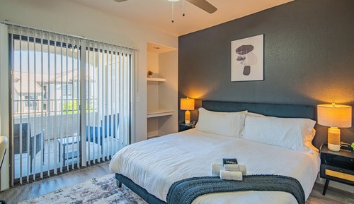 Apartamento Deluxe, 1 cama de matrimonio grande con sofá cama, balcón