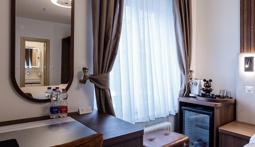 Habitación básica doble, vistas a la ciudad